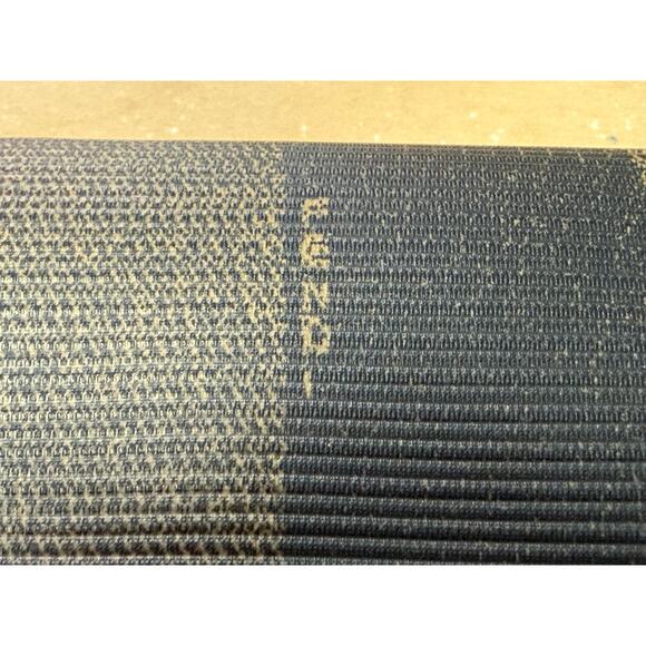 FENDI Pequin Stripe Continental Long Wallet Black Leather Vintage Authentic COA - Picture 13 of 16